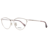 Max Mara Rose Gold Women Glasses Frame -   -  Max Mara.
